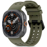 Tech-Protect Silicone Air Strap for Samsung Galaxy Watch Ultra 47mm - Olive