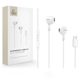 Tech-Protect Ultraboost Core G4 USB-C Wired Headphones - White