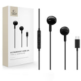 Tech-Protect Ultraboost Core G4 USB-C Wired Headphones - Black