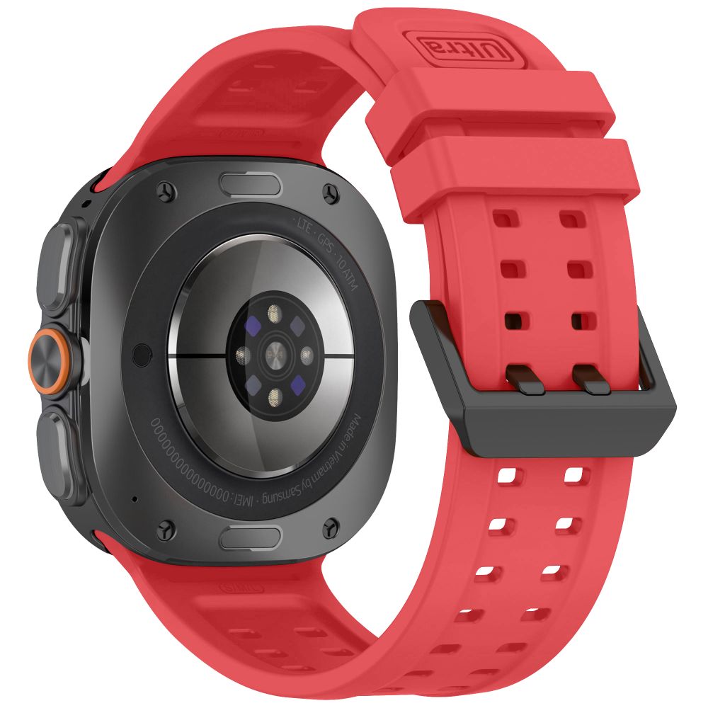 Tech-Protect Silicone Air Strap for Samsung Galaxy Watch Ultra 47mm - Red