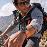Tech-Protect Silicone Air Strap for Samsung Galaxy Watch Ultra 47mm - Orange