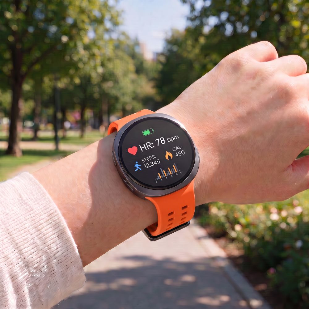 Tech-Protect Silicone Air Strap for Samsung Galaxy Watch 40/44/46 mm - Orange
