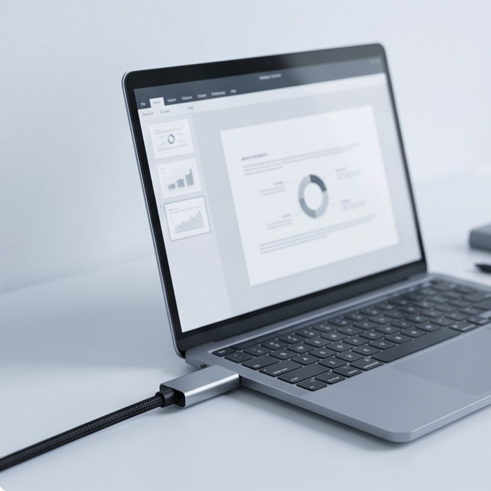 Tech-Protect UltraBoost USB-C to HDMI 2.1 Cable 200 cm 8K 60HZ - Gray