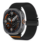 Tech-Protect Nylon Clasp for Samsung Galaxy Watch Ultra 47mm - Black