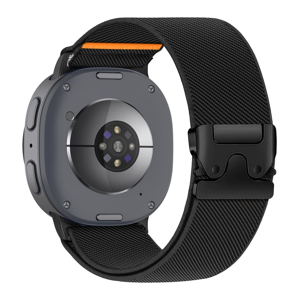 Tech-Protect Nylon Clasp Strap for Samsung Galaxy Watch 40/44/46 mm - Black
