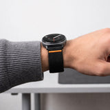 Tech-Protect Nylon Clasp Strap for Samsung Galaxy Watch 40/44/46 mm - Black