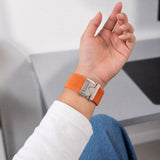 Tech-Protect Nylon Clasp Strap for Samsung Galaxy Watch 40/44/46 mm - Orange