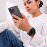 Tech-Protect Nylon Clasp Strap for Samsung Galaxy Watch 40/44/46 mm - Navy Blue