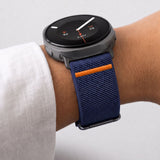 Tech-Protect Nylon Clasp Strap for Samsung Galaxy Watch 40/44/46 mm - Navy Blue