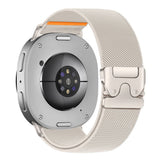 Tech-Protect Nylon Clasp Strap for Samsung Galaxy Watch 40/44/46 mm - Beige