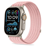 Tech-Protect Nylon Sport Band for Apple Watch 44/45/46/49 mm - Light Pink