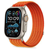 Tech-Protect Nylon Sport Band for Apple Watch 44 / 45 / 46 / 49 mm - Orange