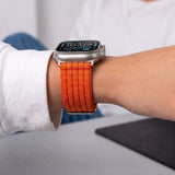 Tech-Protect Nylon Sport Band for Apple Watch 44 / 45 / 46 / 49 mm - Orange