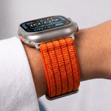 Tech-Protect Nylon Sport Band for Apple Watch 44 / 45 / 46 / 49 mm - Orange