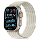 Tech-Protect Nylon Sport Strap for Apple Watch 44 / 45 / 46 / 49 mm - Beige