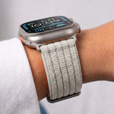 Tech-Protect Nylon Sport Strap for Apple Watch 44 / 45 / 46 / 49 mm - Beige