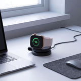 Tech-Protect A55 2in1 MagSafe 25W QI2.2 Wireless Charger + USB-C / USB-C Cable 100cm - Black