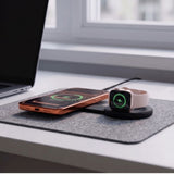 Tech-Protect A55 2in1 MagSafe 25W QI2.2 Wireless Charger + USB-C / USB-C Cable 100cm - Black
