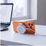 Tech-Protect A55 2in1 MagSafe 25W QI2.2 Wireless Charger + USB-C / USB-C Cable 100cm - White