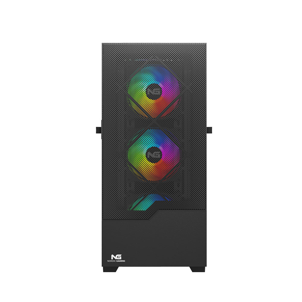 Nordic Gaming Munin RGB Tower ATX Sort