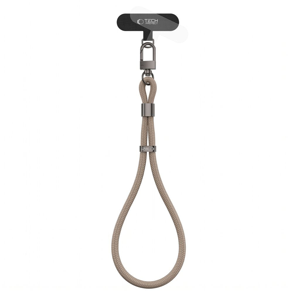 Tech-Protect C11S Rope Wrist Strap for Phone - Beige