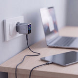 Tech-Protect PowerVision NC45W-GaN 1-Port PD 45W Wall Charger - Dark Gray