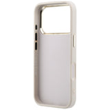 Guess 4G og Big Resin Logo Case til iPhone 17 Pro / 18 Pro - Pink