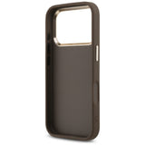 Guess 4G Big 4G Classic Logo Case til iPhone 17 Pro / 18 Pro - Brunt og guld