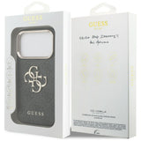 Guess 4G Big 4G Classic Logo Case til iPhone 17 Pro / 18 Pro - sort og guld