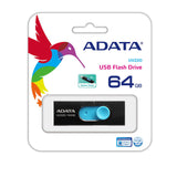 ADATA UV220 USB-nøgle 64 GB USB Type-A 2.0 Sort, Blå