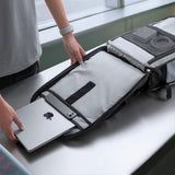 Tech-Protect Defender S70 RYANAIR & WIZZAIR 24L Laptop Backpack - Gray