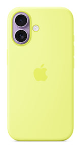 Apple iPhone 17 Silicone Case with MagSafe - Neon Yellow