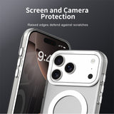 Til iPhone 18 Pro / 17 Pro Magnetisk Case Anti Drop Hybrid Telefon Bagdæksel - Hvid