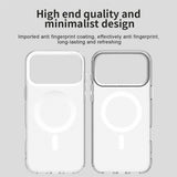 iPhone 18 Pro Max / 17 Pro Max PC PET TPU Hybrid Magnetisk Case - Hvid