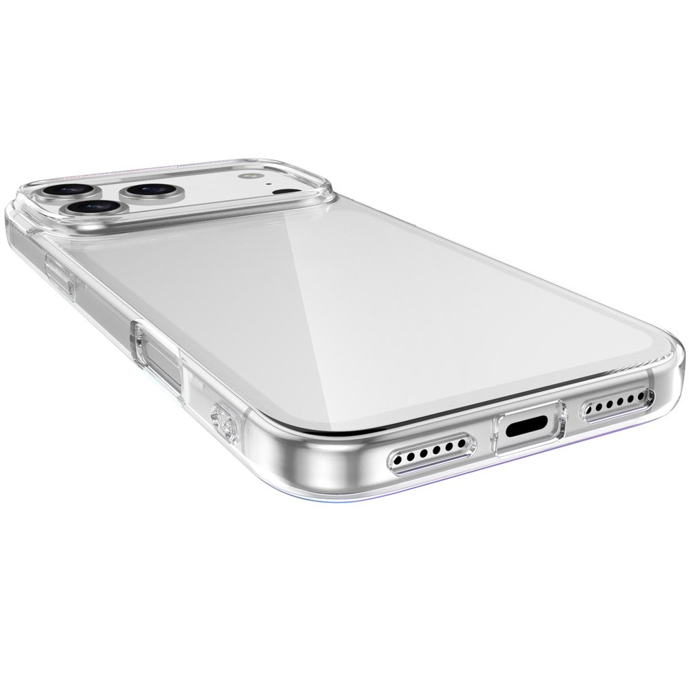 iPhone 18 Pro / 17 Pro Anti-Fingerprint TPU Case - Gennemsigtig