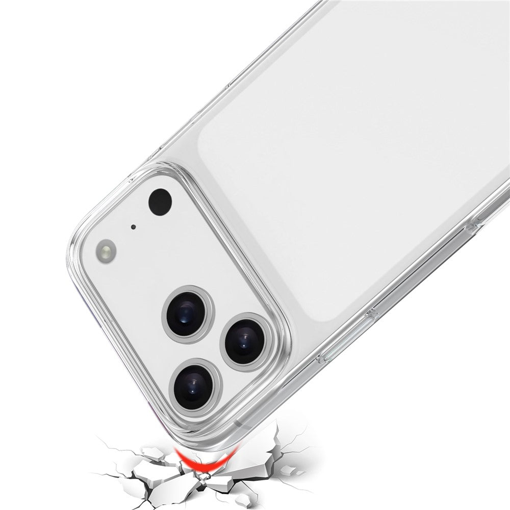 iPhone 18 Pro / 17 Pro Anti-Fingerprint TPU Case - Gennemsigtig