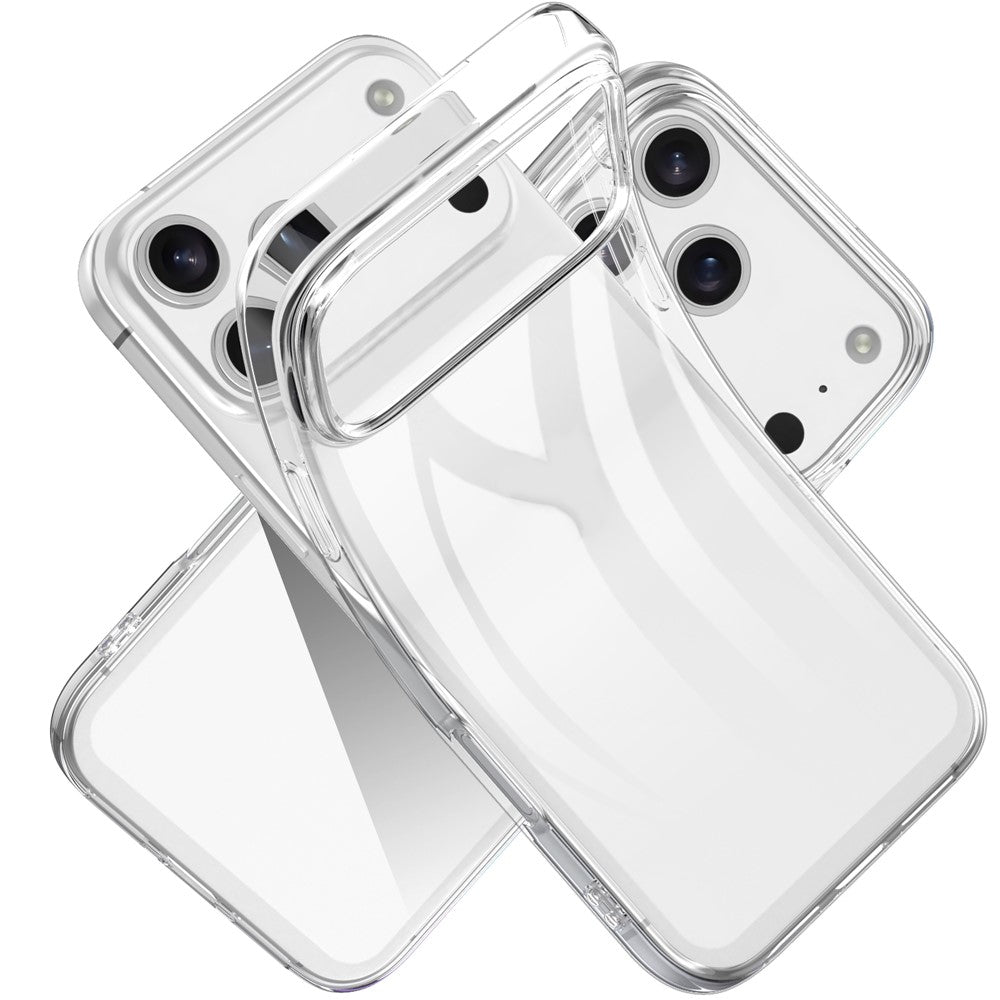iPhone 18 Pro Max / 17 Pro Max Anti-Fingerprint TPU Case - gennemsigtig