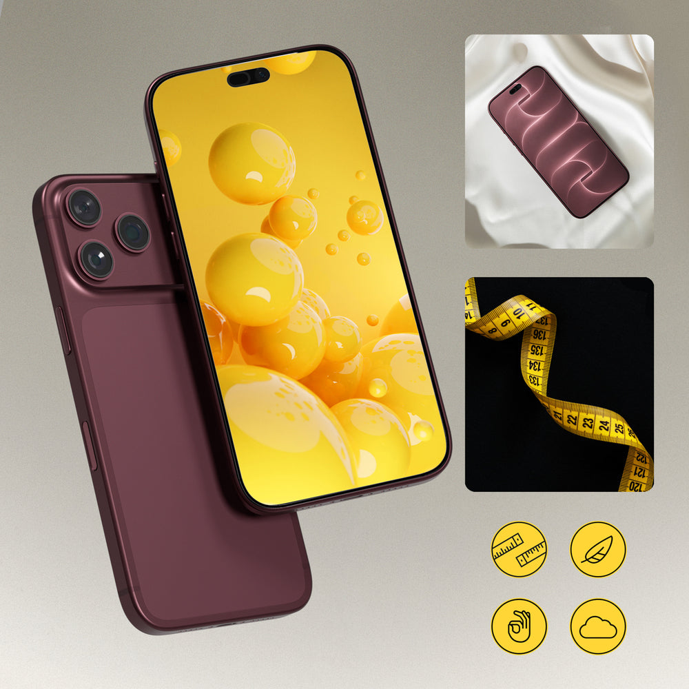 Wozinsky EasyFit Clear Glass hærdet glas til iPhone 17 / 16 Pro - 2 stk.
