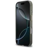 Guess IML 4G Script Metal Case til iPhone 17 Pro / 18 Pro - sort