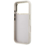 Guess 4G og Big Resin Logo Case til iPhone 17 Pro Max / 18 Pro Max - Pink