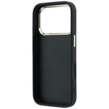 Guess 4G og Big Strass Logo Case til iPhone 17 Pro Max / 18 Pro Max - sort