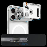 Spigen Optik Pro XL GLAS.TR EZ FIT hærdet glas til iPhone 18 Pro - Silver