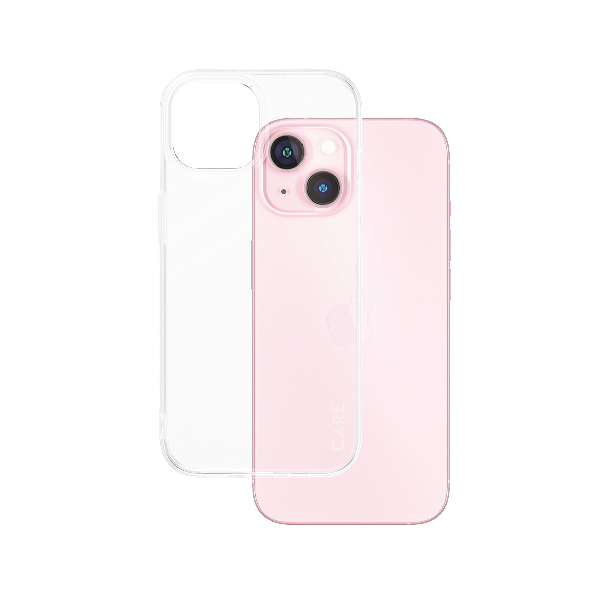 CARE by PanzerGlass Fashionable Case Transparent X-Ray Soft Basic iPhone 15