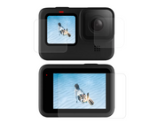 Skærm og objektiv af hærdet glas Telesin til GoPro Hero 9 / Hero 10 / Hero 11 / Hero 12 (GP-FLM-901)