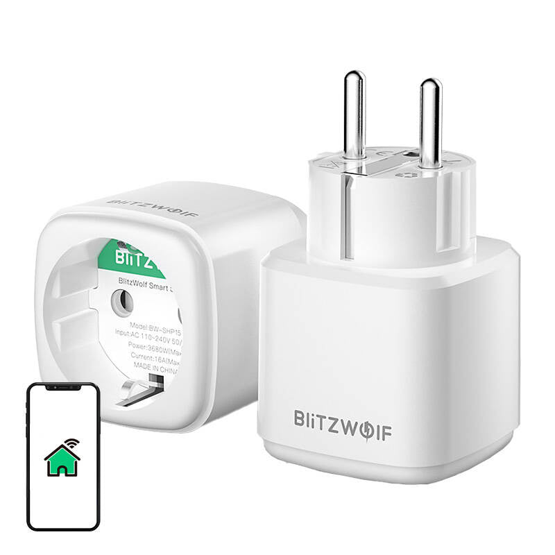 Smart stikkontakt Blitzwolf BW-SHP15, ZigBee, 3680W