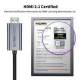 Tech-Protect UltraBoost USB-C HDMI 2.1 60HZ Videokabel 300 cm - Grå