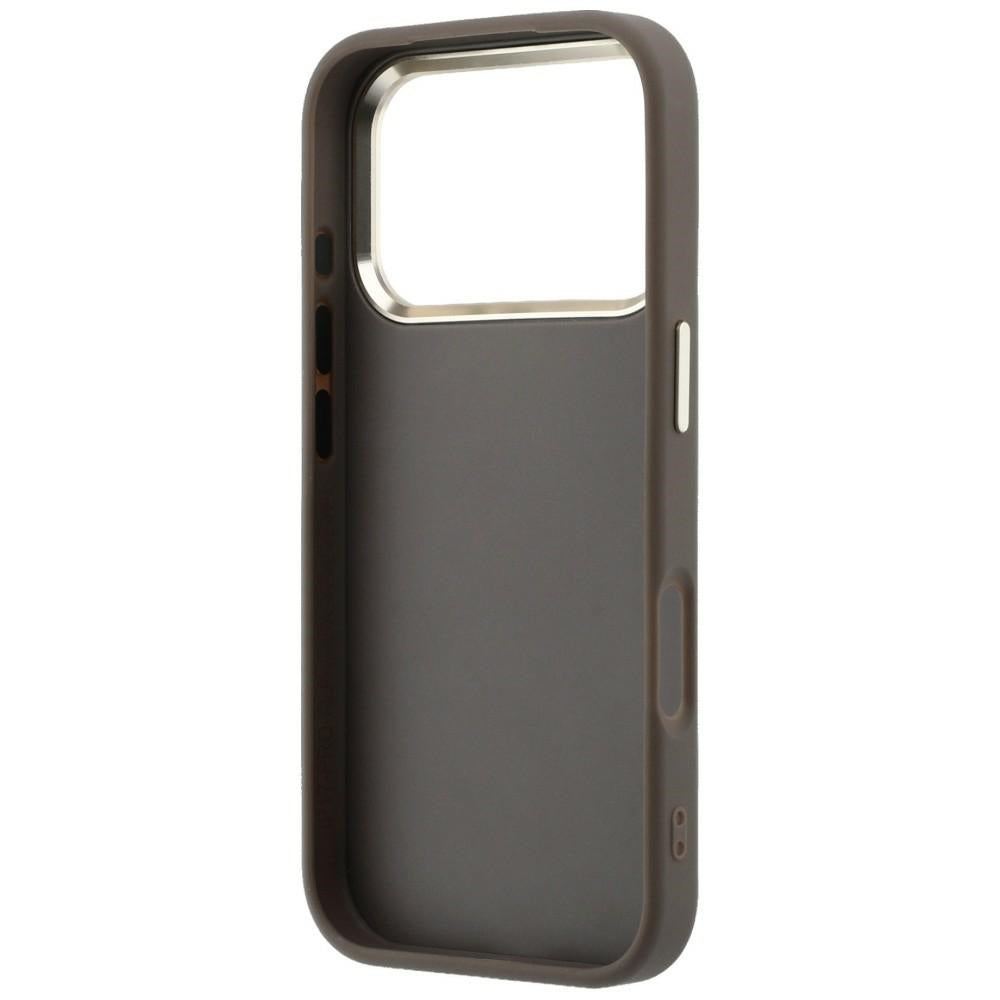Guess 4G og Big Strass Logo Case til iPhone 18 Pro / 17 Pro - Brunt