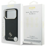 Guess Saffiano Small 4G og Classic Logo MagSafe Case til iPhone 18 Pro / 17 Pro - sort