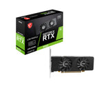 MSI GEFORCE RTX 3050 LP E 6G OC grafikkort NVIDIA 6 GB GDDR6