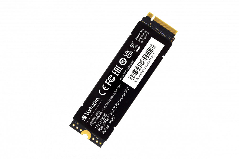 Verbatim Vi7000G 1 TB M.2 PCI Express 4.0 NVMe